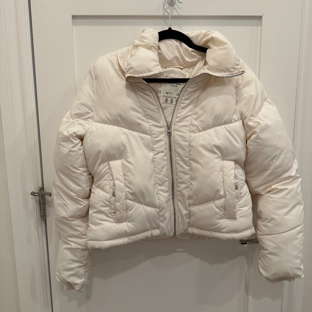 Abercrombie Puffer - Cream